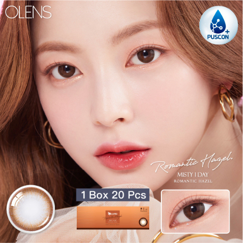 [Daily 日抛] OLENS Misty Romantic Contact Lens (2 Colours Options)