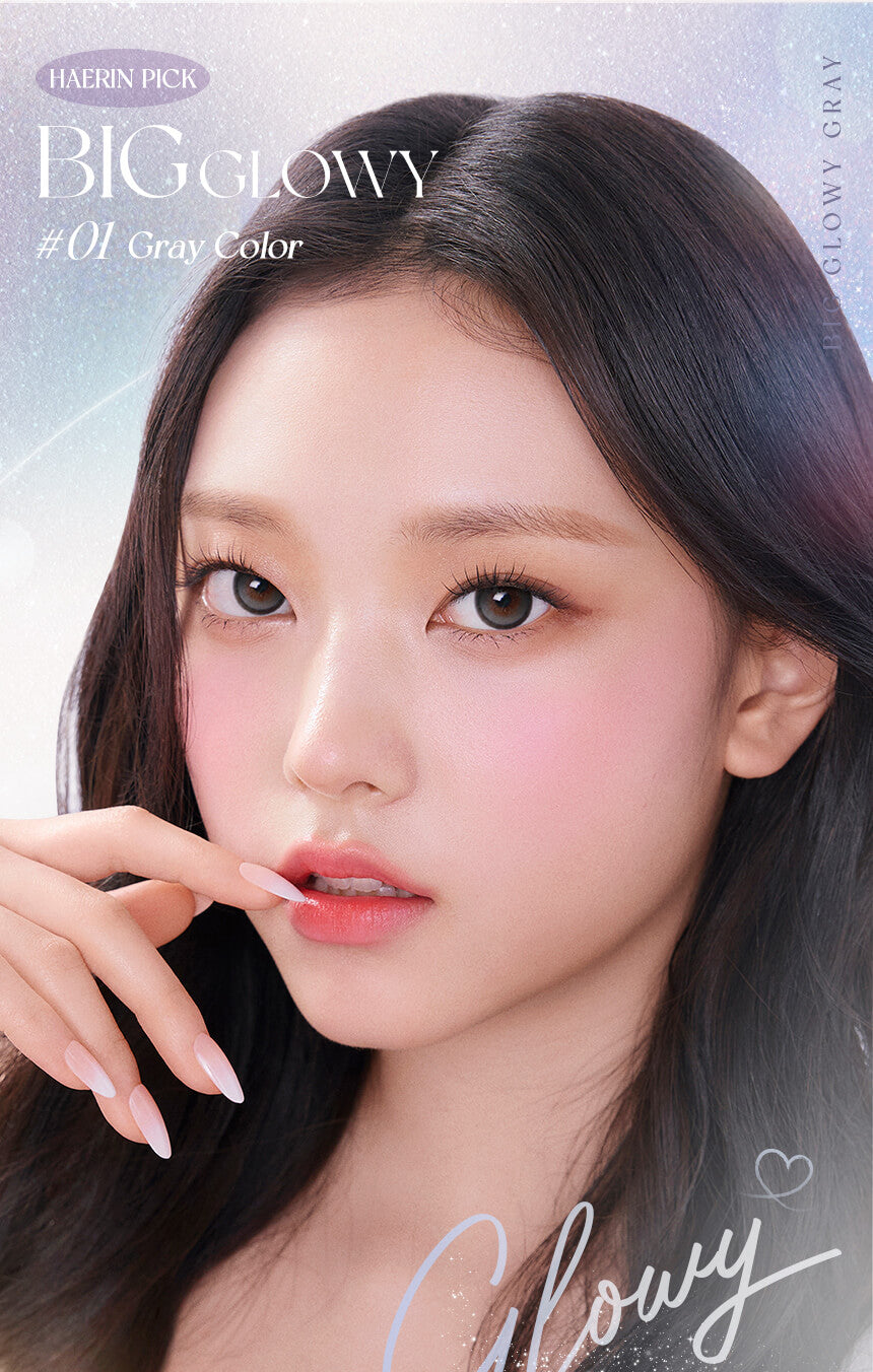 [Daily] OLENS Big Glowy Contact Lens - Gray 20p