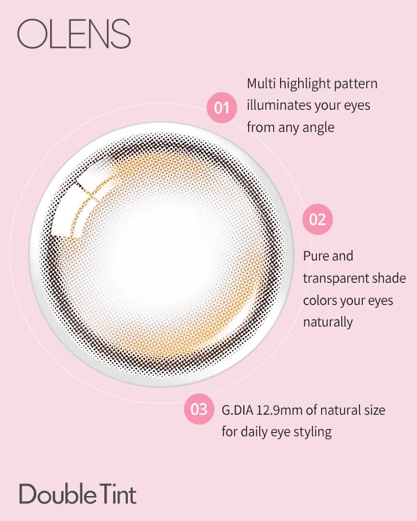 [Daily] OLENS Double Tint Contact Lens (20p)