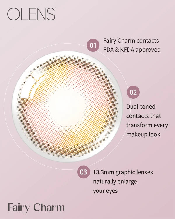 [MONTHLY] OLENS Fairy Charm Contact Lens (2p)