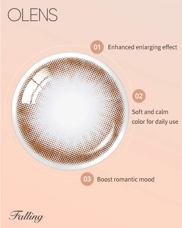 [MONTHLY] OLENS Falling Contact Lens (2p)