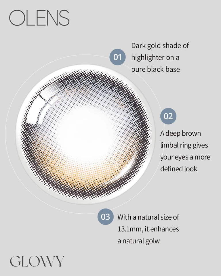 [Monthly] OLENS Glowy Contact Lens (2p)