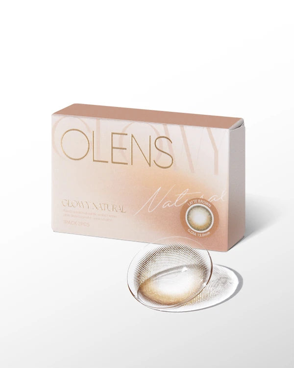 [Monthly] OLENS Glowy Natural Contact Lens (2p)
