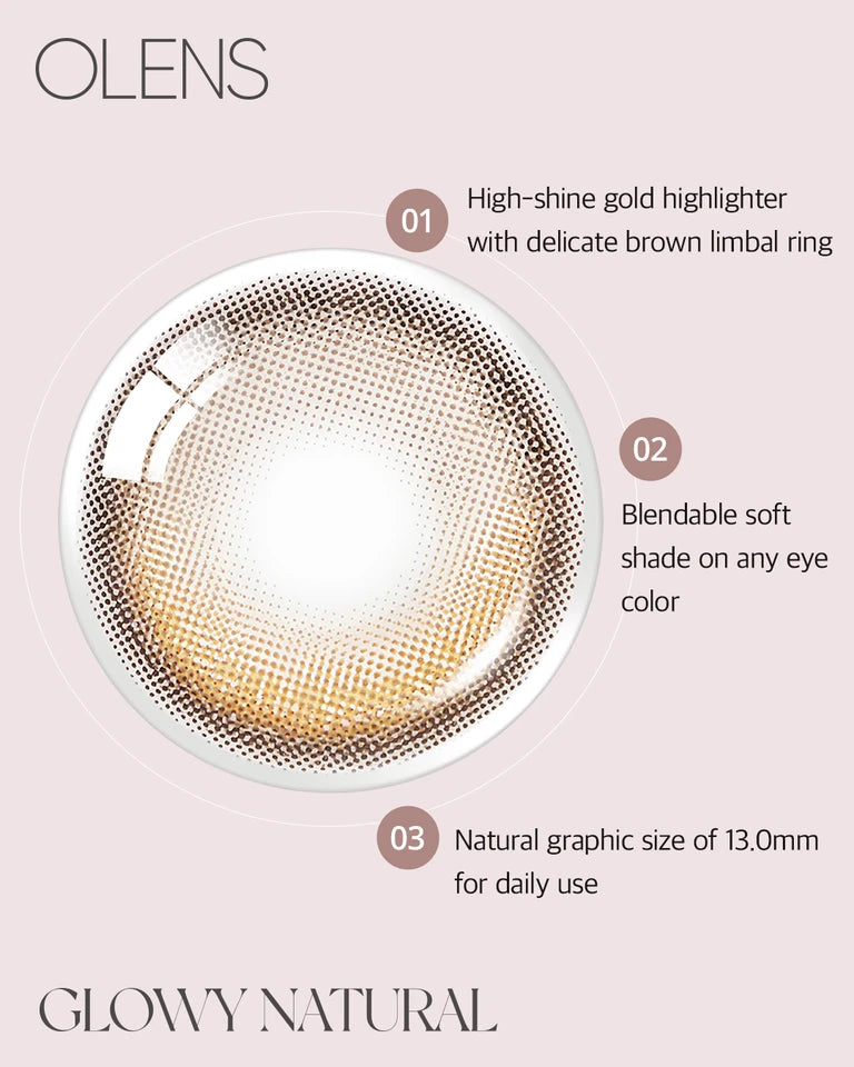 [Daily] OLENS Glowy Natural Contact Lens (20p)