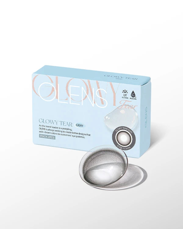 [MONTHLY] OLENS GLOWY TEAR CONTACT LENS (2P)