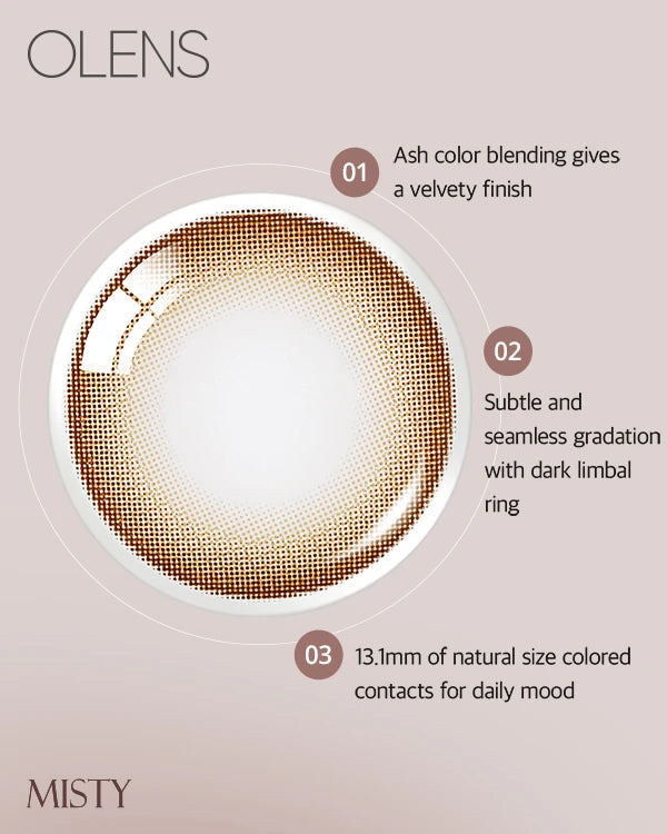 [Daily] OLENS Misty Contact Lens (20p)