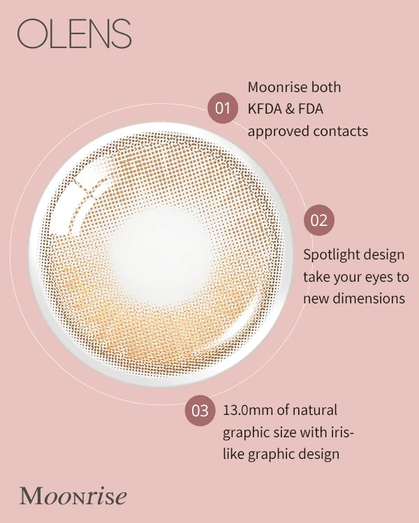 [MONTHLY] OLENS Moonrise Contact Lens (2p)