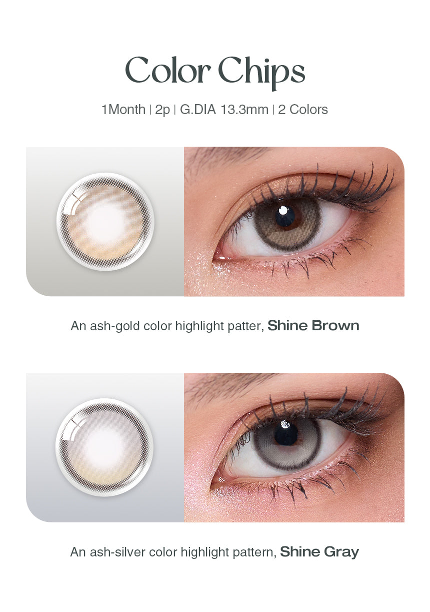 [MONTHLY] OLENS Muse Shine Contact Lens (2p)
