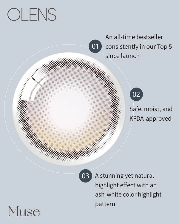 [MONTHLY] OLENS Muse Shine Contact Lens (2p)