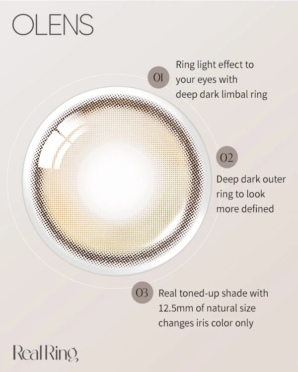 [Daily] OLENS Real Ring Contact Lens (20p)