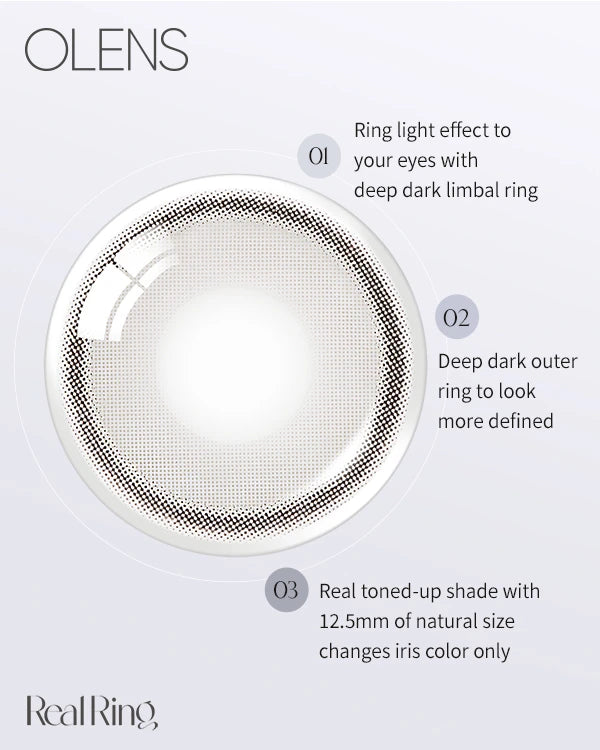 [Daily] OLENS Real Ring Contact Lens (20p)