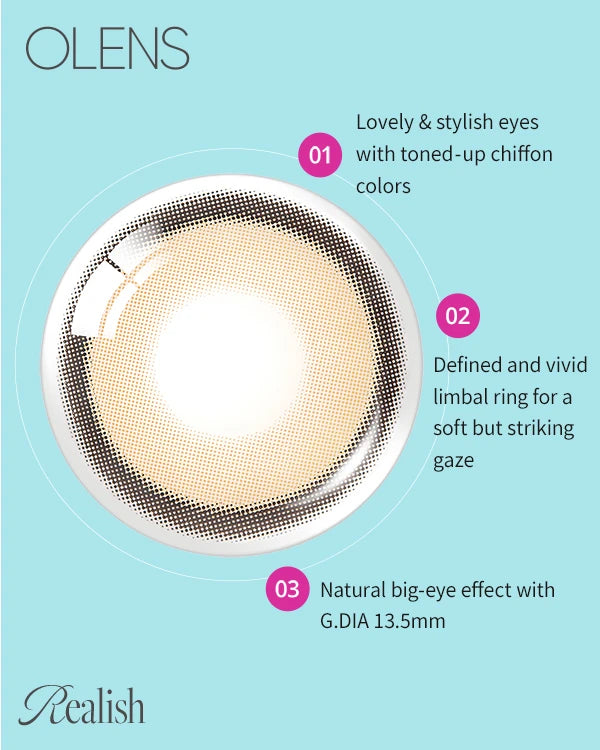[Daily] OLENS Realish Contact Lens (10P)