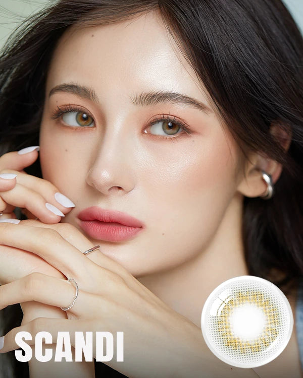 [Daily] OLENS Scandi Contact Lens - Olive (10p)