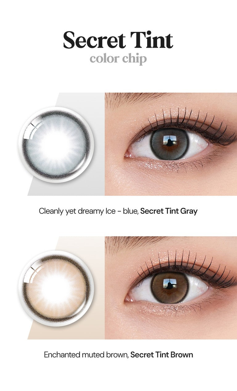 [MONTHLY] OLENS Secret Tint Contact Lens (2p)