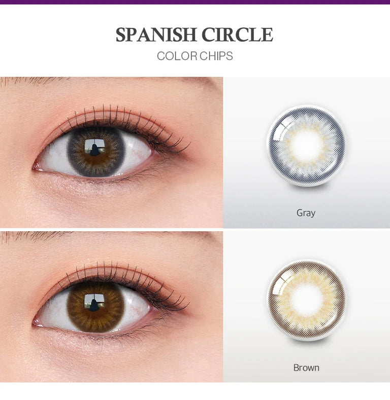 [Monthly] OLENS Spanish Circle Contact Lens (2p)
