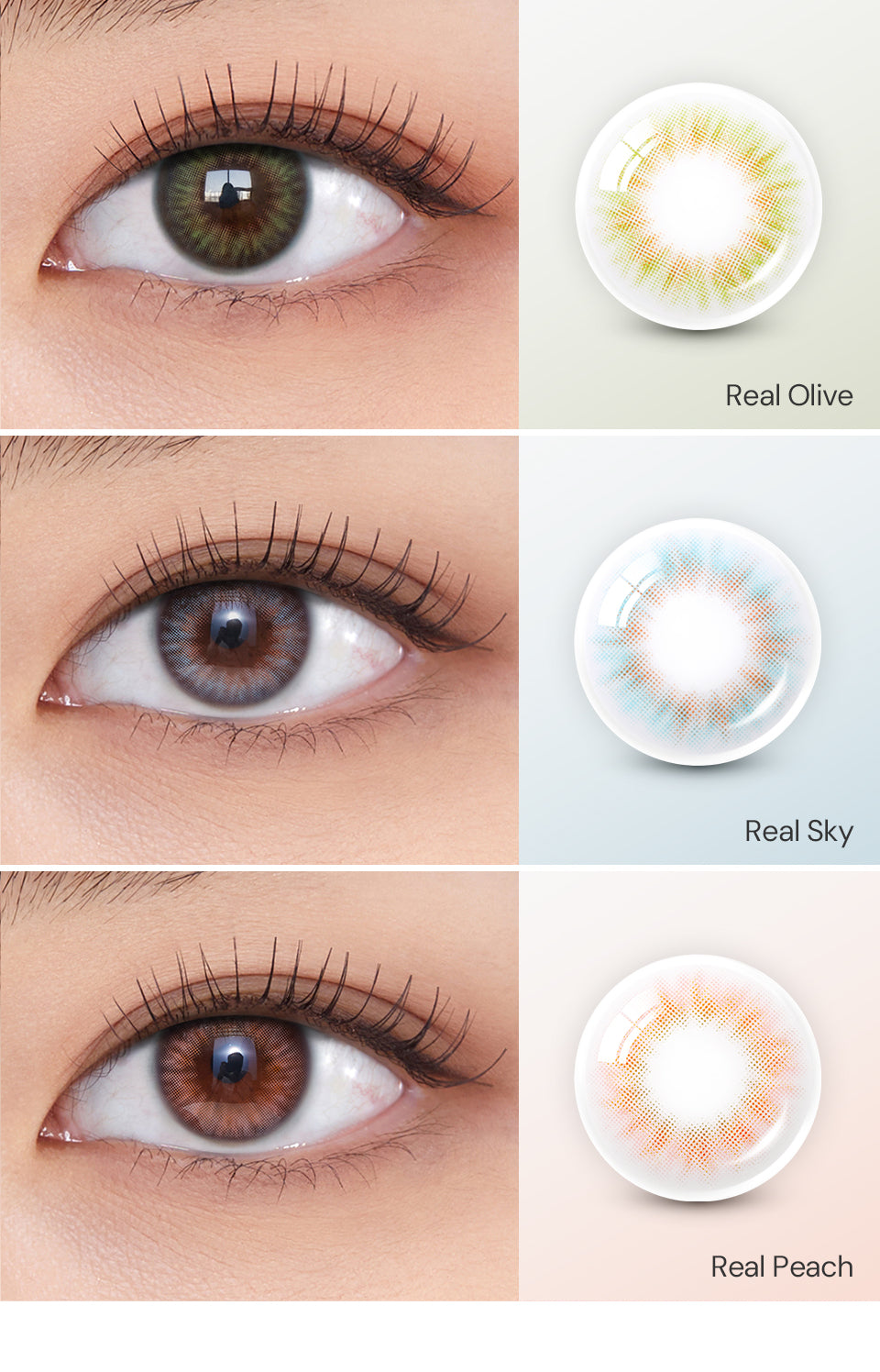 [Monthly] OLENS Spanish Real Contact Lens (2p)