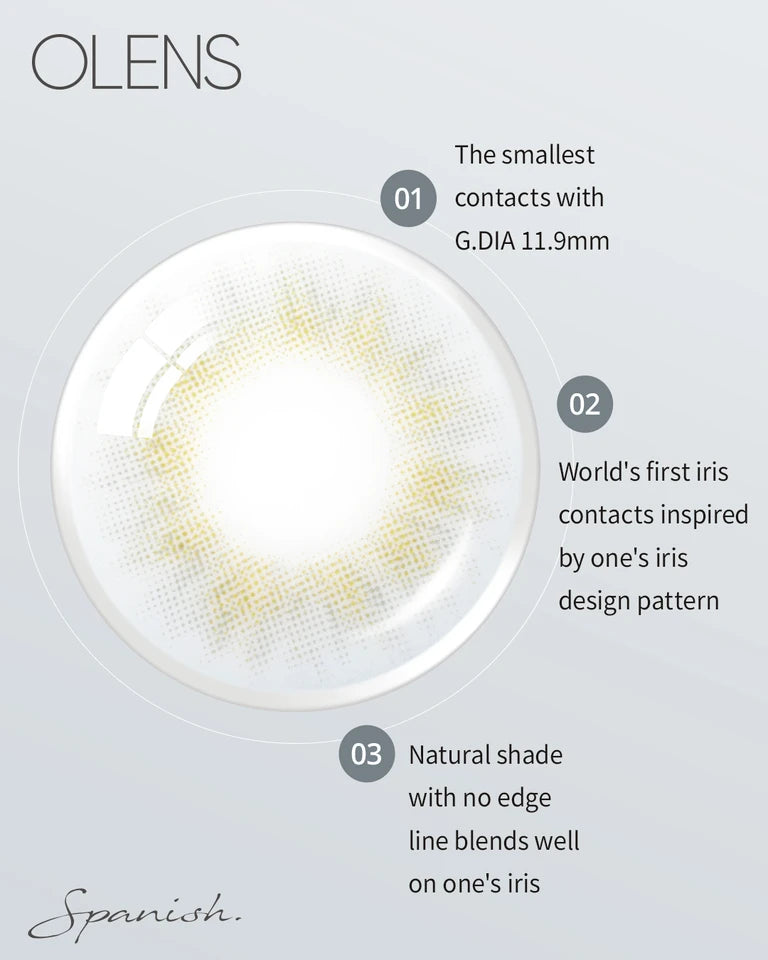 [Monthly] OLENS Spanish Real Contact Lens (2p)