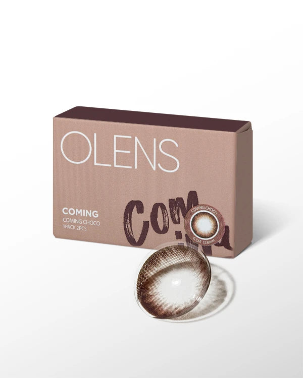 [MONTHLY] OLENS Coming Choco Contact Lens (2p)