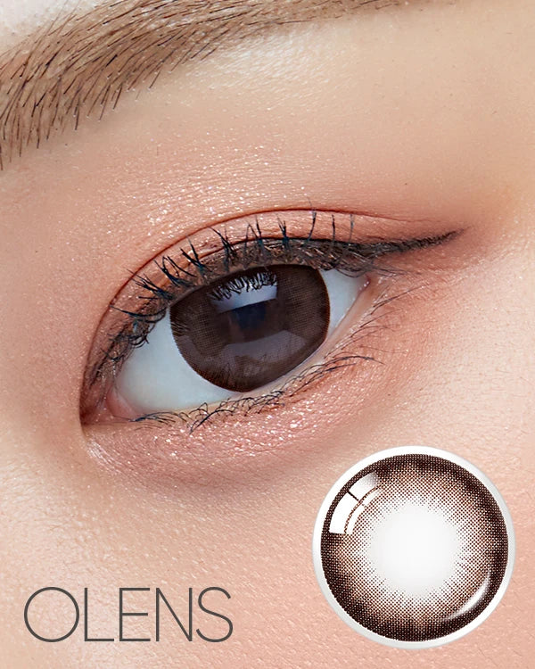 [MONTHLY] OLENS Coming Choco Contact Lens (2p)