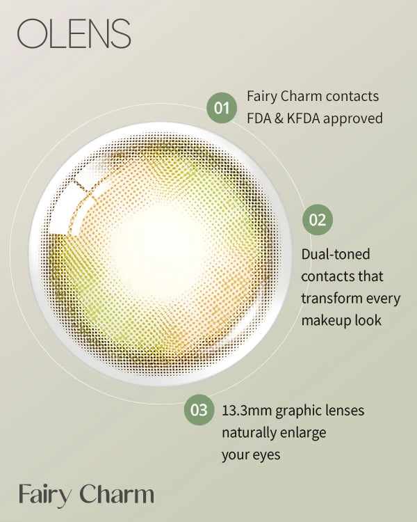 [MONTHLY] OLENS Fairy Charm Contact Lens (2p)