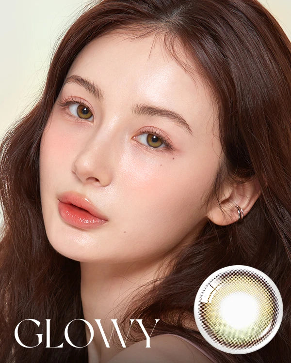 [Daily] OLENS Glowy Contact Lens - Golden Olive (10p)