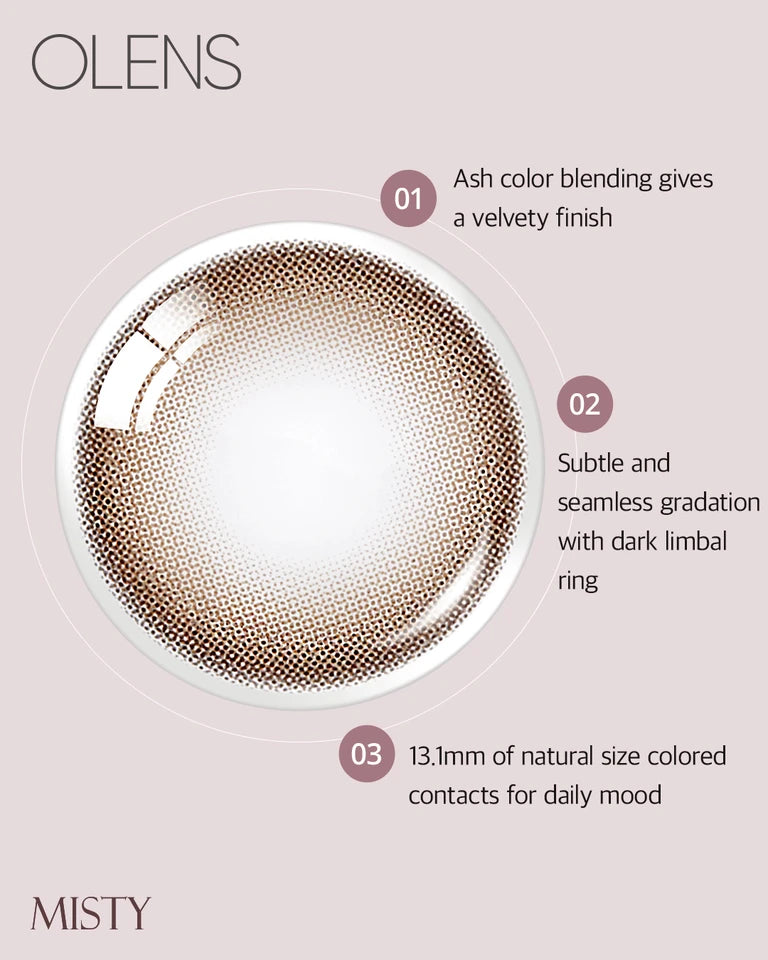 [Daily] OLENS Misty Contact Lens (20p)