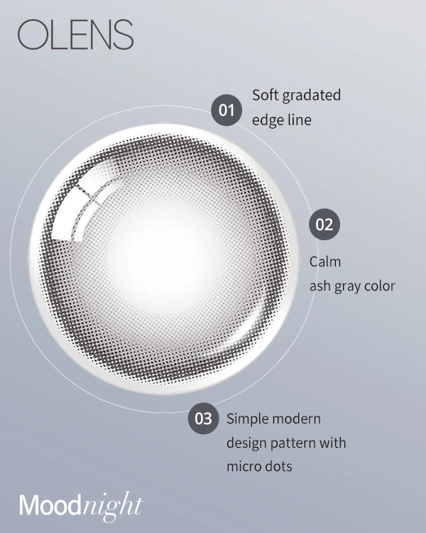 [Daily] OLENS Mood Night Contact Lens (20p)