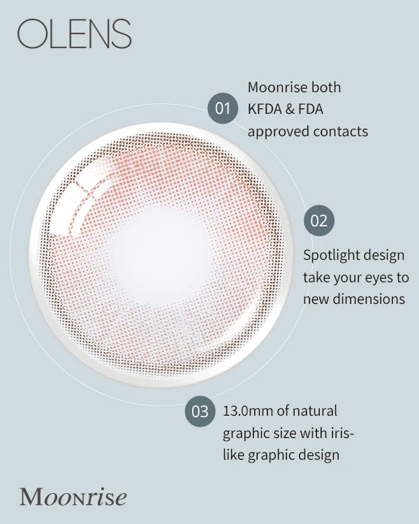 [MONTHLY] OLENS Moonrise Contact Lens (2p)