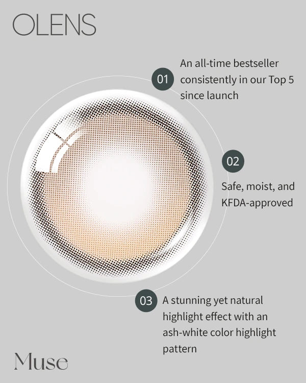 [MONTHLY] OLENS Muse Shine Contact Lens (2p)