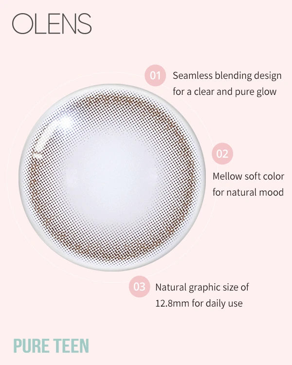 [Monthly] OLENS Pure Teen Contact Lens (2p)