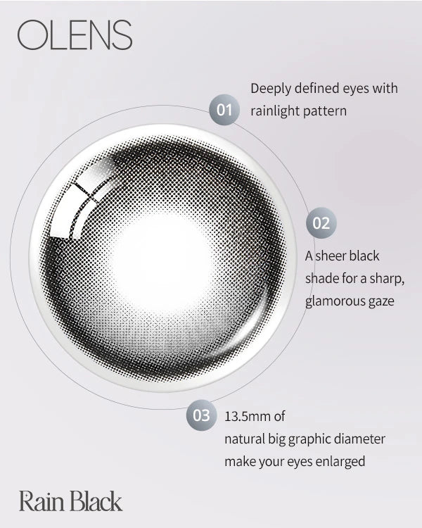 [MONTHLY] OLENS RAIN CONTACT LENS (2P)