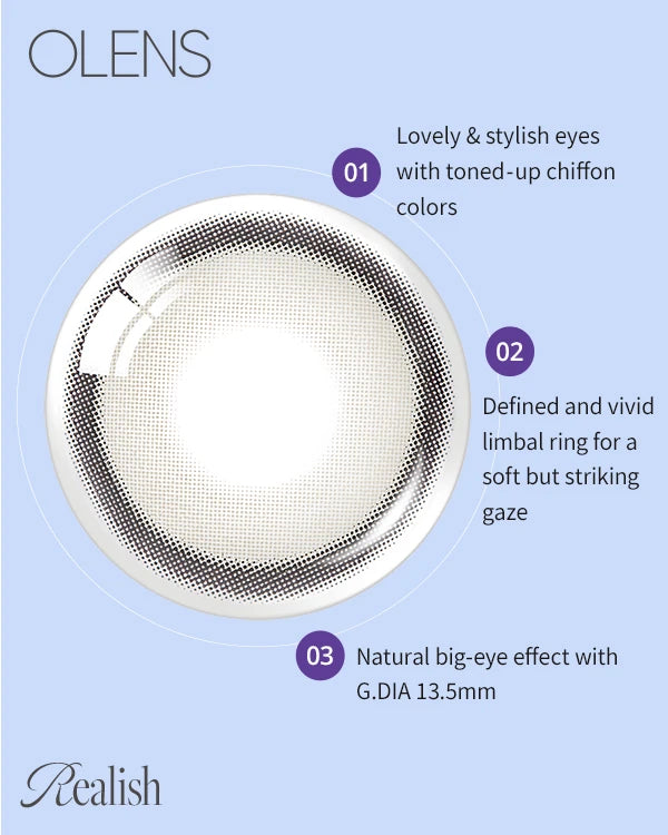 [Daily] OLENS Realish Contact Lens (10P)