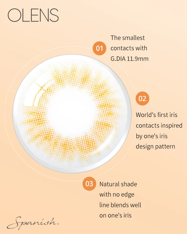 [Monthly] OLENS Spanish Real Contact Lens (2p)