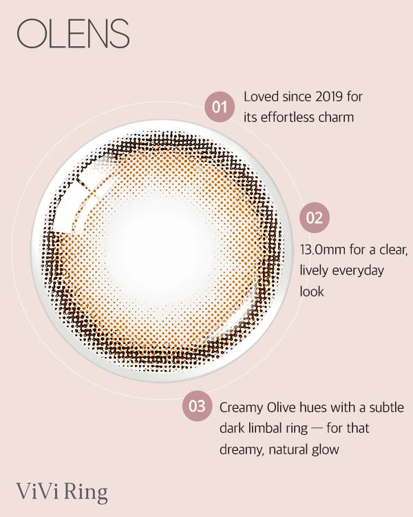 [Monthly] OLENS Vivi Ring Contact Lens (2p)