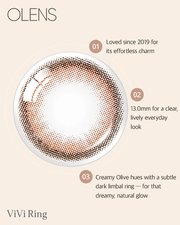 [Monthly] OLENS Vivi Ring Contact Lens (2p)