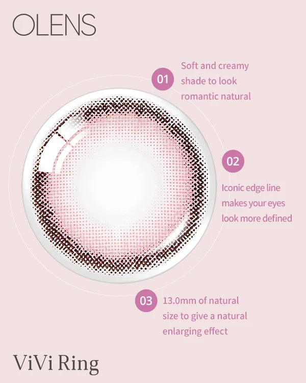 [Monthly] OLENS Vivi Ring Contact Lens (2p)
