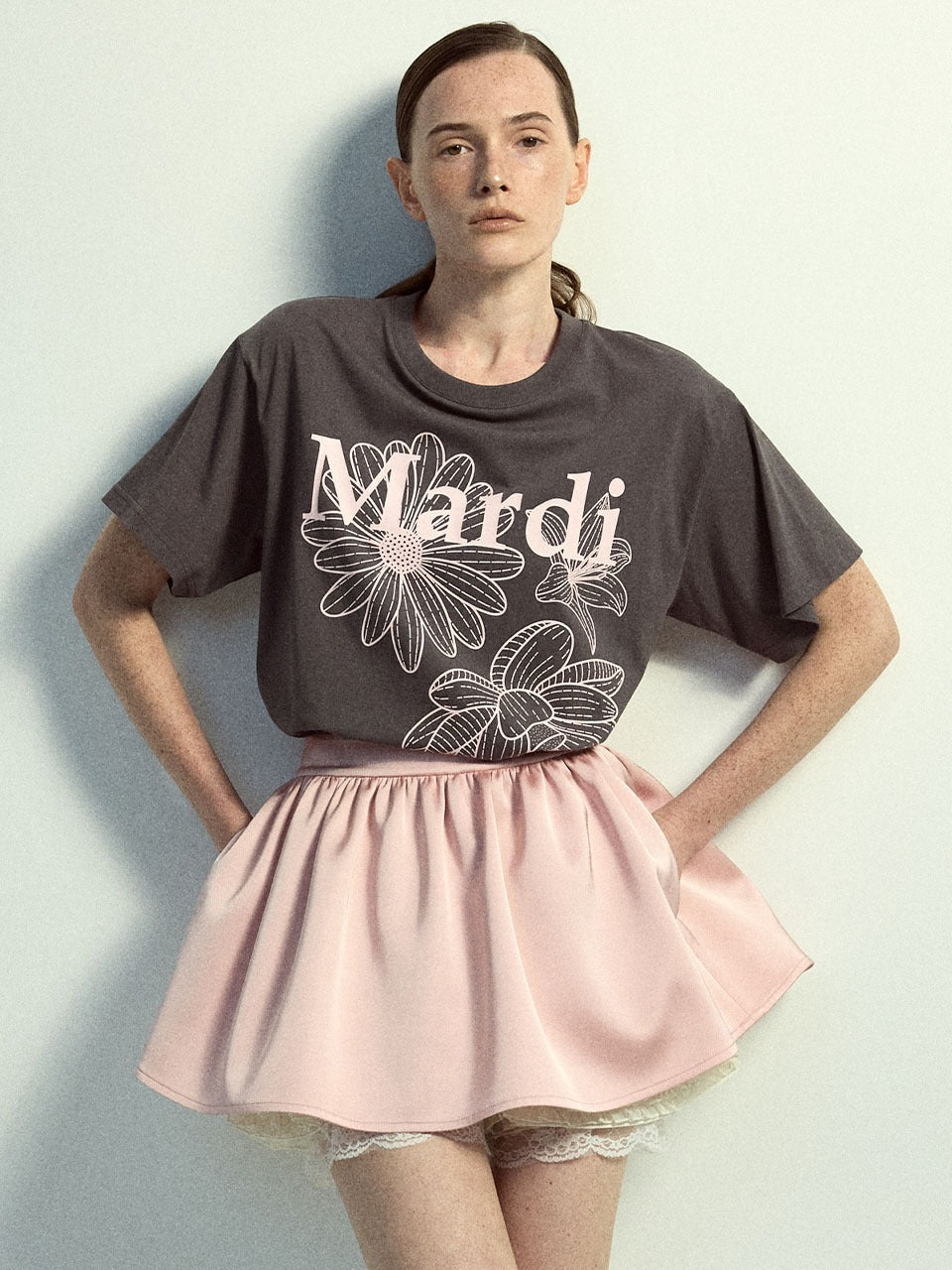 MARDI MERCREDI Tshirt Triple Flower