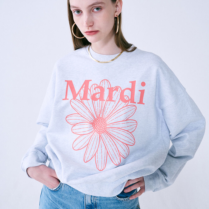 MARDI MERCREDI Sweatshirt FlowerMardi - Doinklab Malaysia