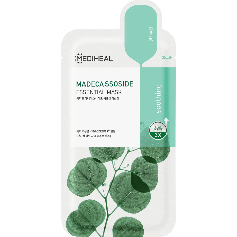 MEDIHEAL Madecassoside Essential Mask Sheet | 10 Sheet (expiry 2027.6)