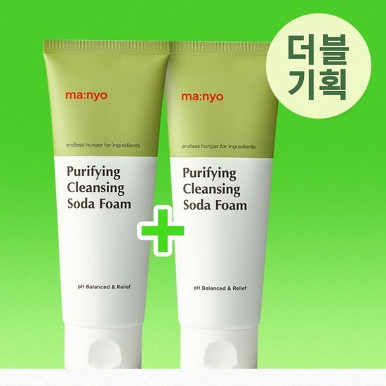 MANYO FACTORY Purifying Cleansing Soda Foam | 150ml + 150ml