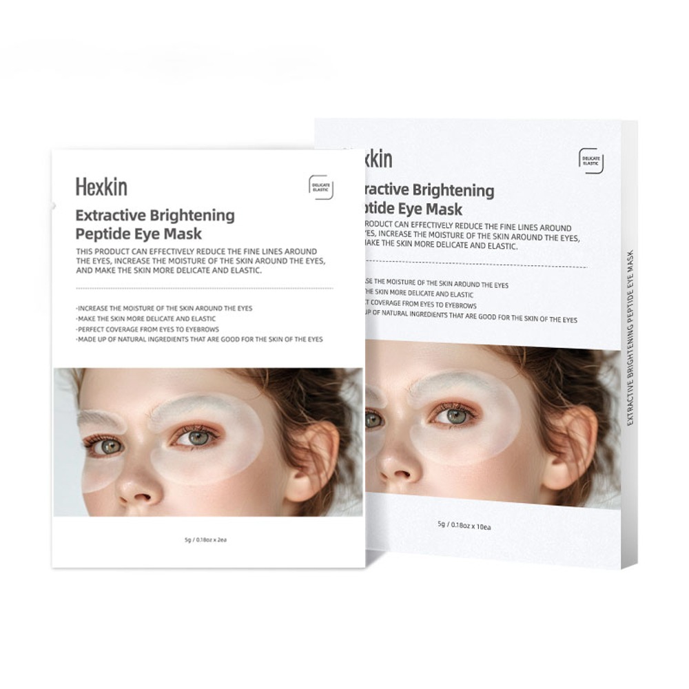 HEXKIN Extractive Brightening Peptide Eye Mask | 10pcs