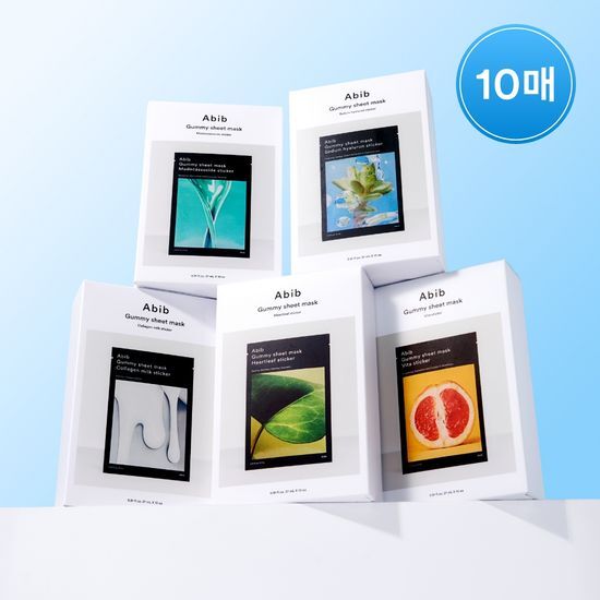 ABIB Gummy Sheet Mask Sticker 10pcs
