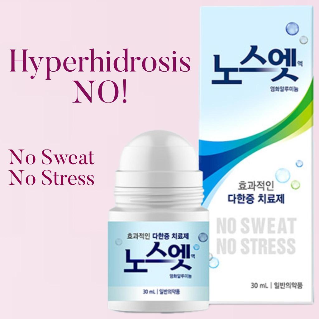 NoSweat NoStress Korean Hyperhidrosis Remedy 30ml (For normal skin)