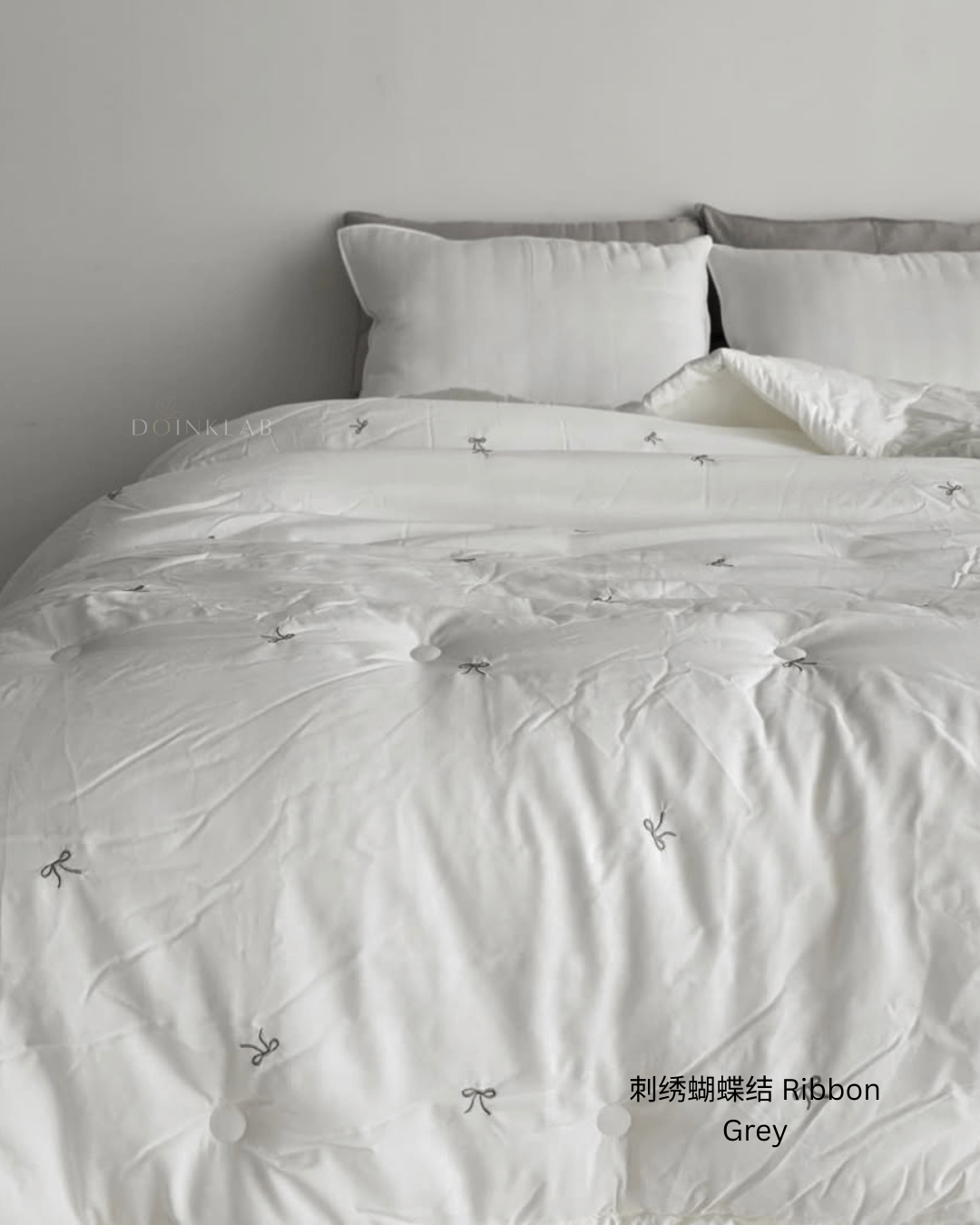 四季被 刺绣蝴蝶结 Comforter Ribbon