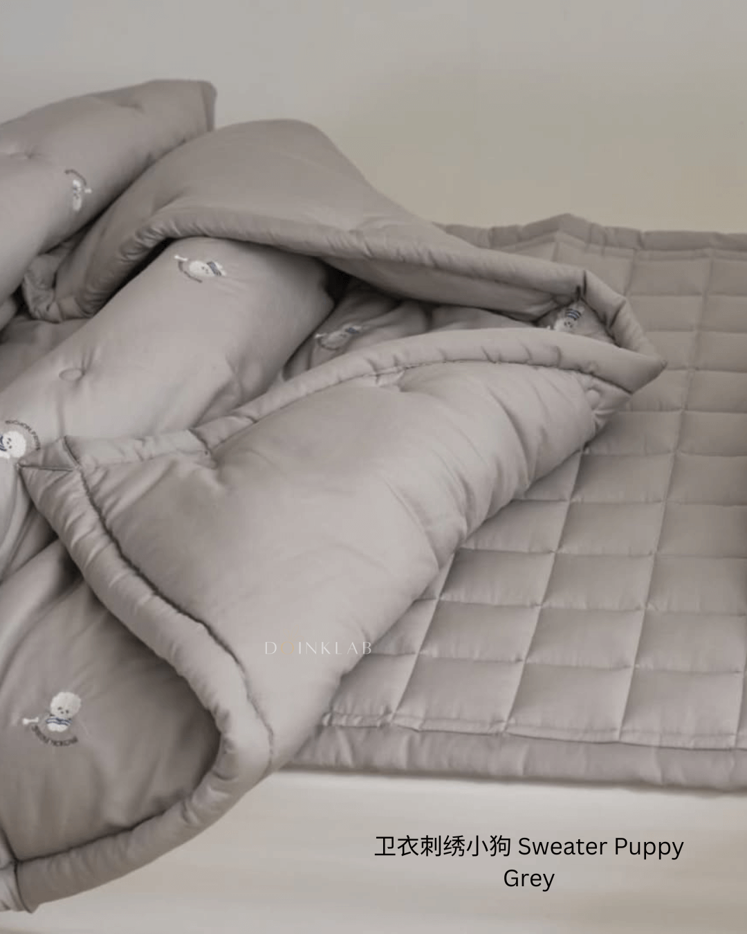 四季被 卫衣刺绣小狗 Sweater Puppy