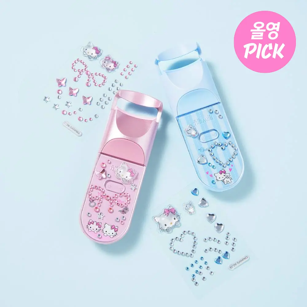 Fillimilli Easy Curling Heating Eyelash Curler USB Type (22R) (+Cubic Sticker)