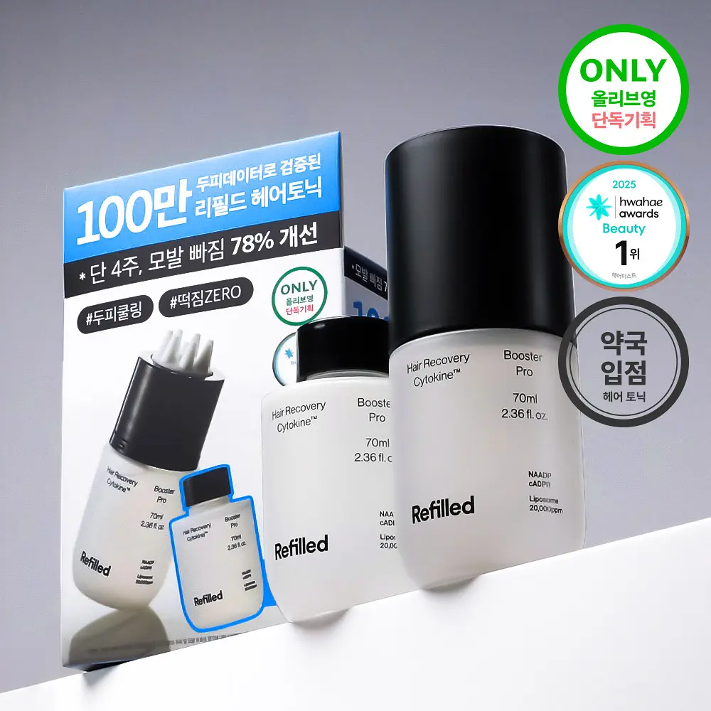 REFILLED Hair Recovery Cytokine Booster Pro | 70ml + 70ml