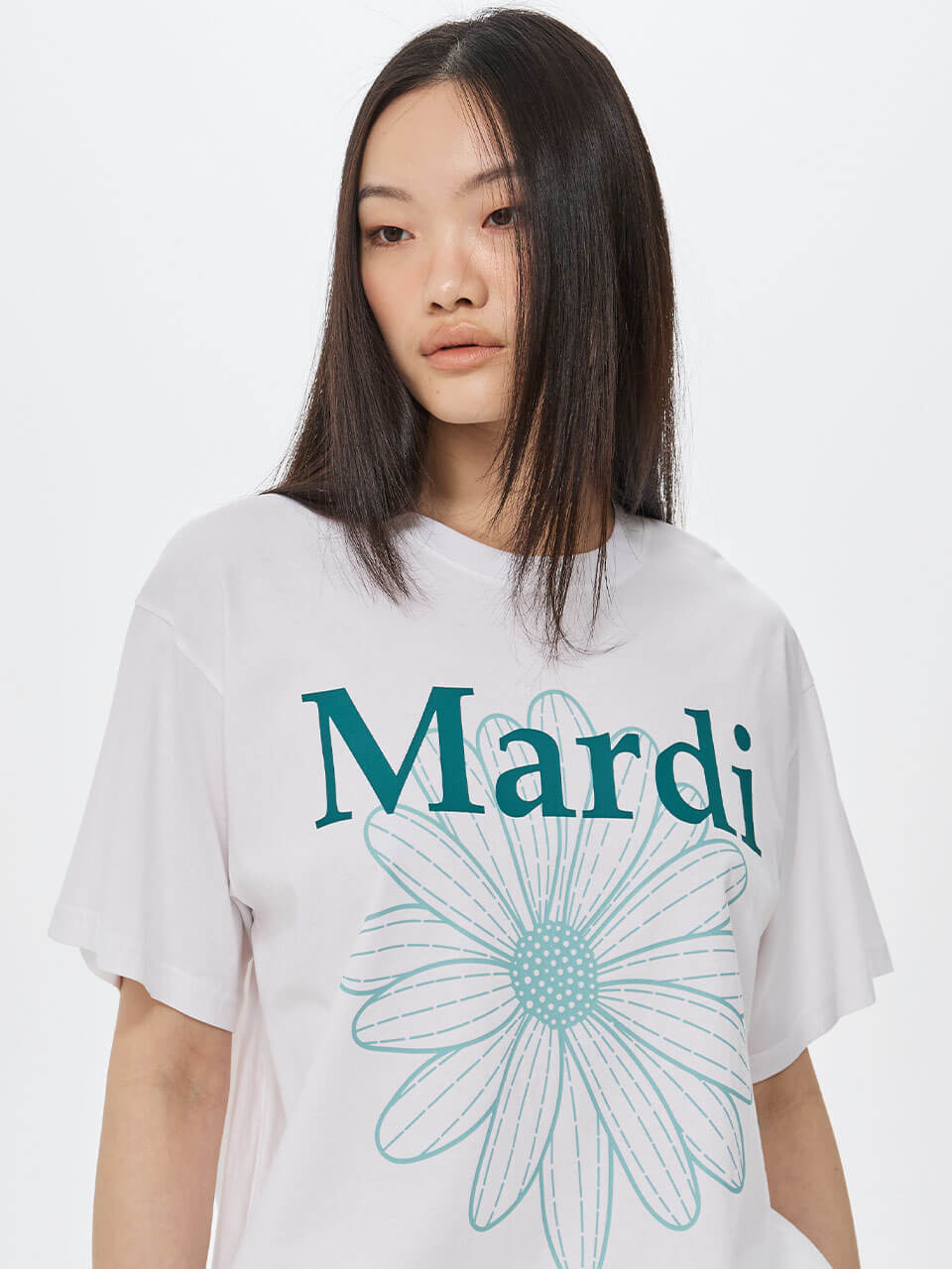 MARDI MERCREDI Tshirt Flowermardi Duo