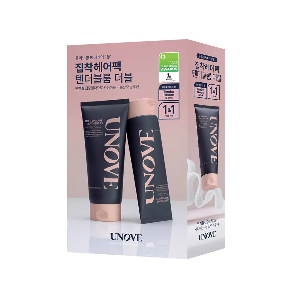 UNOVE Deep Damage Treatment EX Hair Mask | 320ml + 320ml