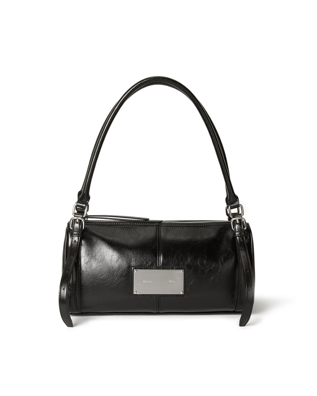 MATIN KIM 033 Buckle Bag Shoulder (Black)